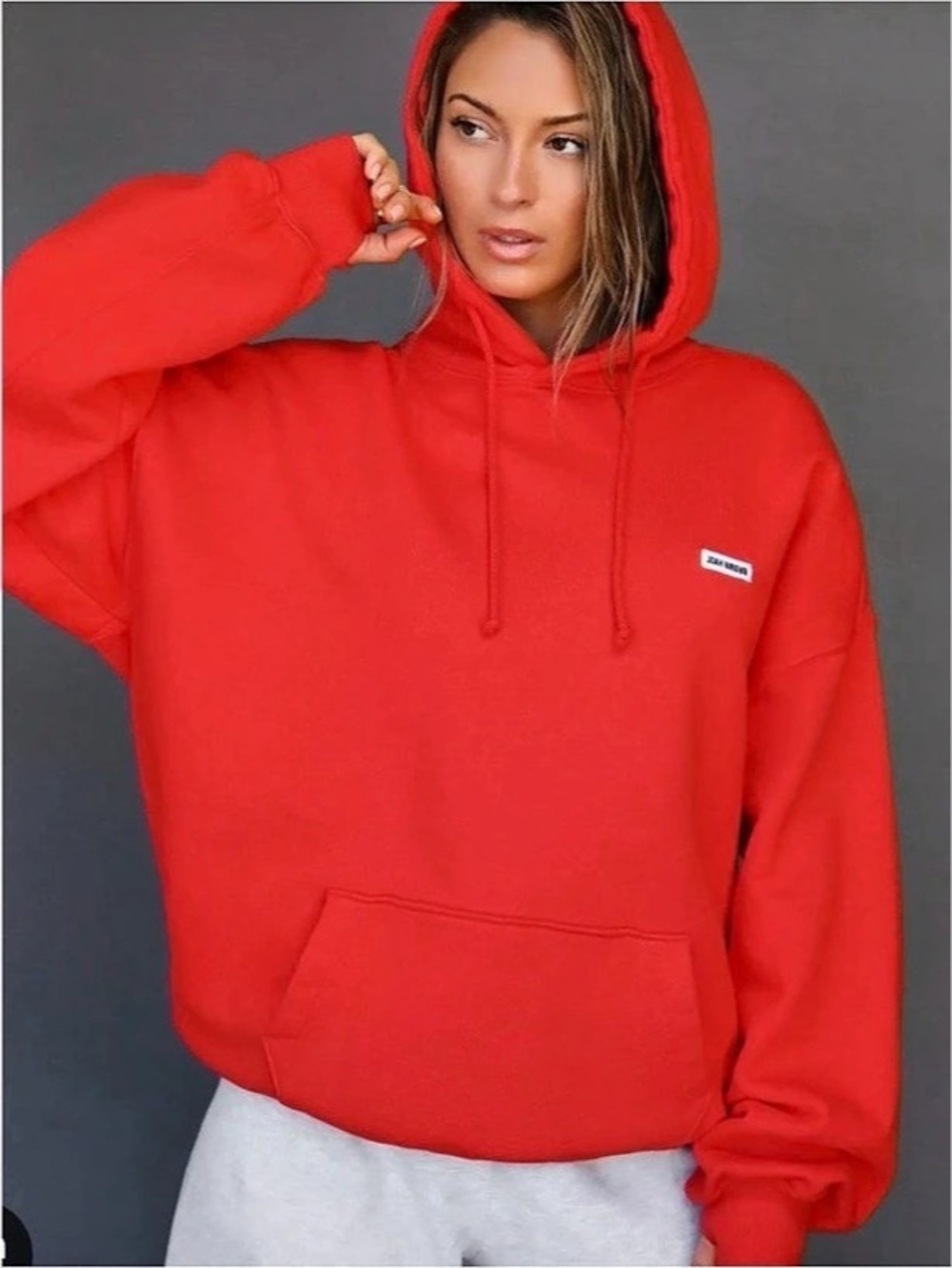 Joah Brown Red Hot Sauce Pullover Hoodie limited edition M/L